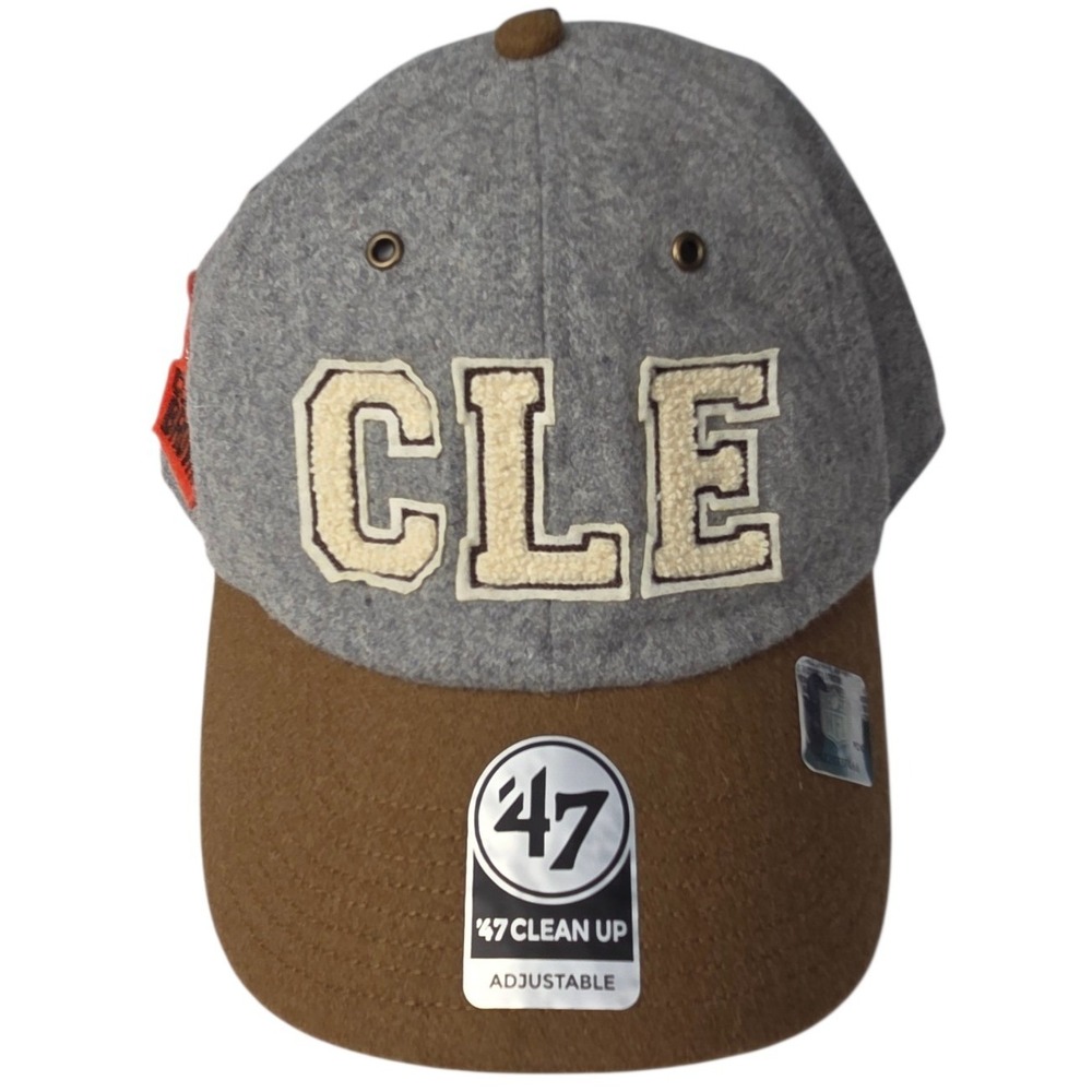 '47 x Stoney Clover Lane Cleveland Browns Clean Up Adjustable Hat Wool OSFA NEW